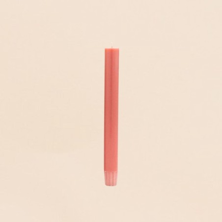 Set de 10 bougies rouille 20 cm en stéarine | Hashtag Déco