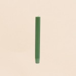 Set 10 bougies cierges vert foncé écologiques | Hashtag Déco