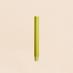 Set 10 bougies vert mousse en stéarine | Hashtag Déco