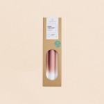 Set 3 bougies rose parme violet 30cm | Hashtag Déco