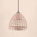 Suspension ronde en bambou nature 30,5cm | Hashtag Déco