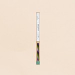 Bougie spirale vert parme, huile de palme | Hashtag Déco