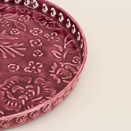 Lot de 3 plateaux colorés en reliefs | Hashtag Déco