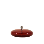 Lampe à huile en verre bordeaux | Hashtag Déco