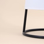Lampe à poser moderne métal noir 35cm | Hashtag Déco