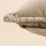 Coussin cale rein velours coton 35x70 cm | Hashtag Déco