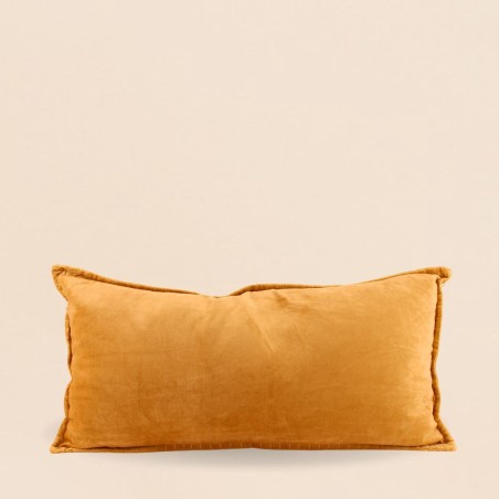 Coussin cale rein velours coton 35x70 cm | Hashtag Déco