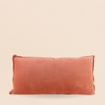 Coussin cale rein velours coton 35x70 cm | Hashtag Déco