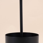 Lampe champignon métal noir 37cm | Hashtag Déco