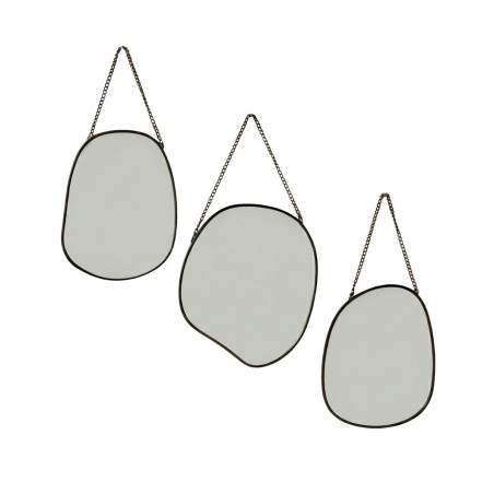 Set de 3 miroirs organiques - Hashtag Déco