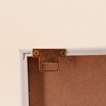 Cadre décoratif en relief bois blanc 40x60 cm | Hashtag Déco