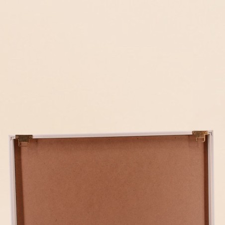 Cadre décoratif en relief bois blanc 40x60 cm | Hashtag Déco