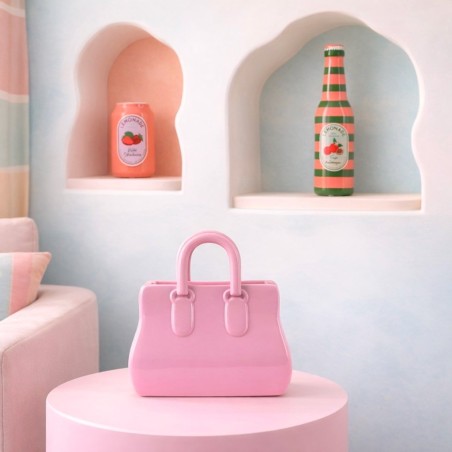 Vase sac à main céramique neutre élégant | Hashtag Déco