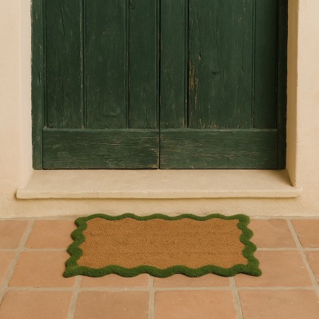 Paillasson coco feston naturel 40x60cm | Hashtag Déco