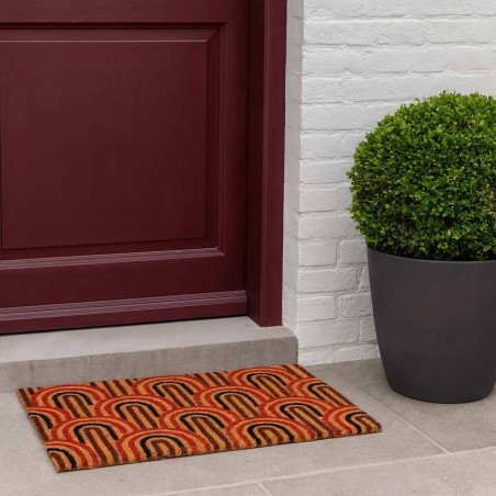 Paillasson coco multicolore arches 40x60cm | Hashtag Déco