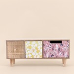 Boite à bijoux meuble 38cm bois blanc | Hashtag Déco