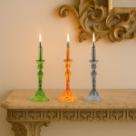 Lampe à huile verre soufflé 34cm | Hashtag Déco