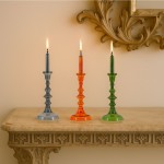 Lampe à huile en verre soufflé 32cm chic | Hashtag Déco