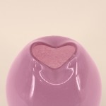 Vase ondulé verre opaque rose 22cm | Hashtag Déco