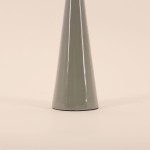 Bougeoir brillant vert 20cm en verre | Hashtag Déco