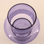 Vase anneau en verre bleu 31cm - Élégance garantie | Hashtag Déco