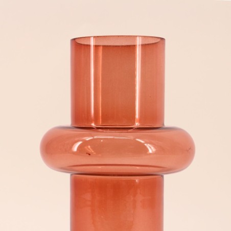 Vase anneau en verre 25cm transparent | Hashtag Déco