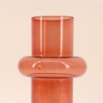 Vase anneau en verre 25cm transparent | Hashtag Déco