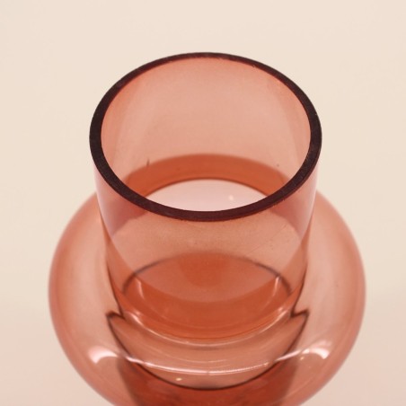 Vase anneau en verre 25cm transparent | Hashtag Déco