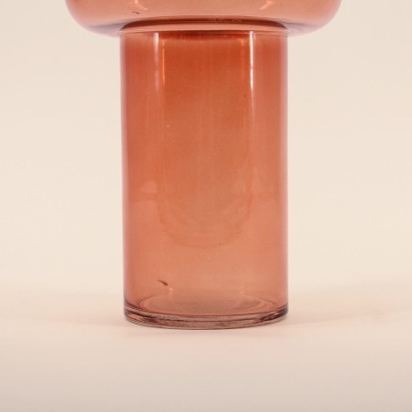 Vase anneau en verre 25cm transparent | Hashtag Déco