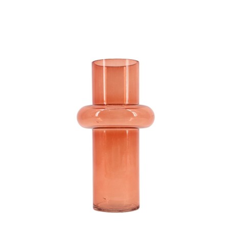 Vase anneau en verre 25cm transparent | Hashtag Déco