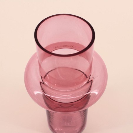 Vase anneau en verre 25cm transparent | Hashtag Déco