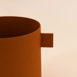 Cache pot métal moderne 15cm | Hashtag Déco