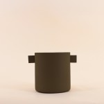 Cache pot métal moderne 15cm | Hashtag Déco