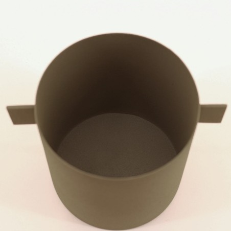 Cache pot métal moderne 15cm | Hashtag Déco