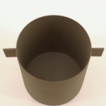 Cache pot métal moderne 15cm | Hashtag Déco