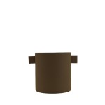 Cache pot métal moderne 15cm | Hashtag Déco