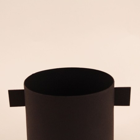 Cache pot métal moderne 15cm | Hashtag Déco