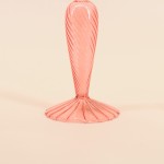 Bougeoir en verre 18cm, Élégant et Moderne | Hashtag Déco