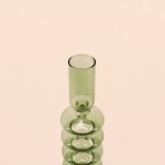 Bougeoir en verre 24cm élégant et chic | Hashtag Déco