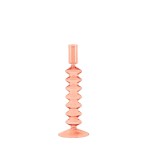 Bougeoir en verre 24cm élégant et chic | Hashtag Déco