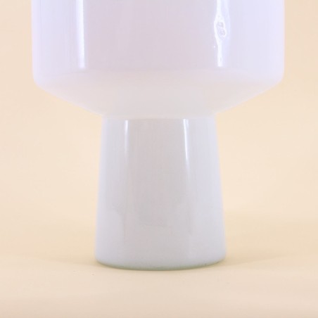 Vase géométrique en verre opaque 27cm | Hashtag Déco