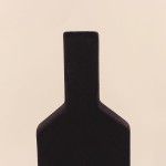 Vase géométrique en grès neutre 48cm | Hashtag Déco