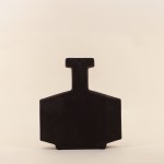 Vase design flacon grès neutre 30cm | Hashtag Déco