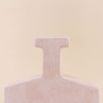 Vase design flacon grès neutre 30cm | Hashtag Déco