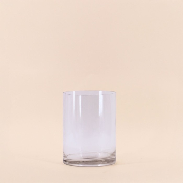 Vase en verre transparent 15x20cm élégant | Hashtag Déco