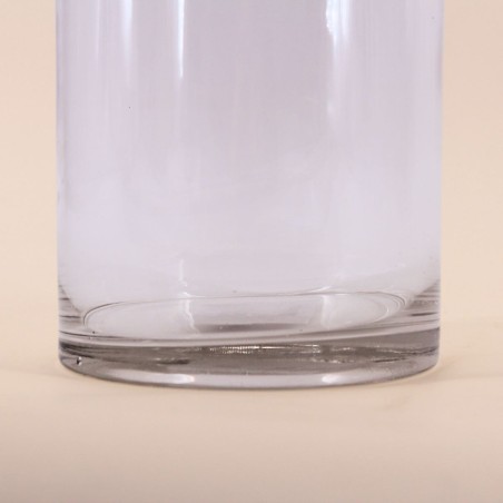 Vase en verre transparent 15x20cm élégant | Hashtag Déco