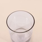 Vase en verre transparent 15x20cm élégant | Hashtag Déco