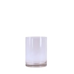Vase en verre transparent 15x20cm élégant | Hashtag Déco