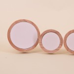 Lot de 4 patères rondes en bois de pin | Hashtag Déco