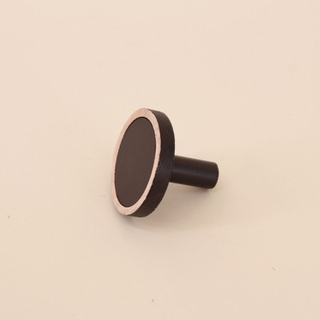 Lot de 4 patères rondes en bois de pin | Hashtag Déco